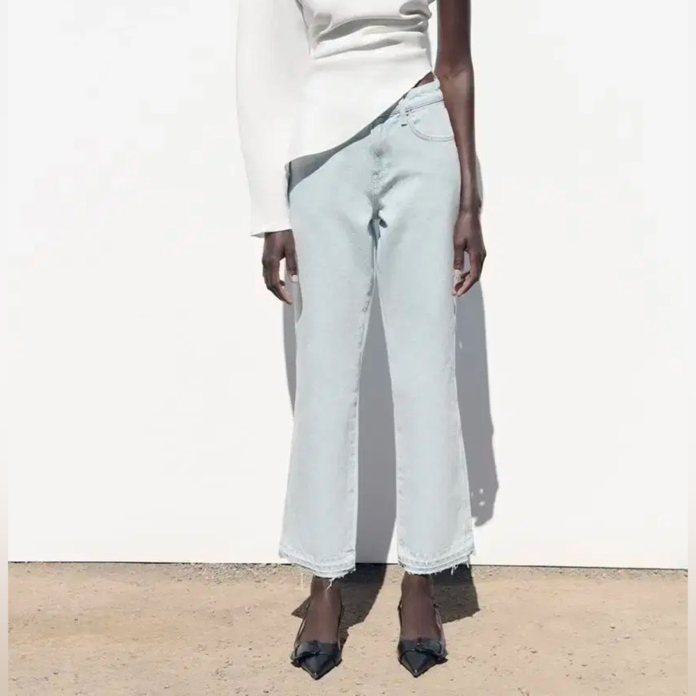 Zara - HIGH RISE Z1975 STRAIGHT LEG JEANS